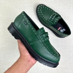 🐊 Supreme x Dr. Martens Studded Penton Loafer "DMS Green" 9W